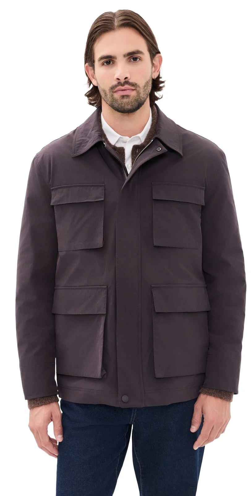 Wax London Fairfax Tech Canvas Field Jacket