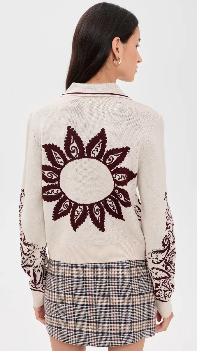 Dress To Jacquard Knit Cardigan | Thumbnail 3 Dress To Jacquard Knit Cardigan | Thumbnail 3