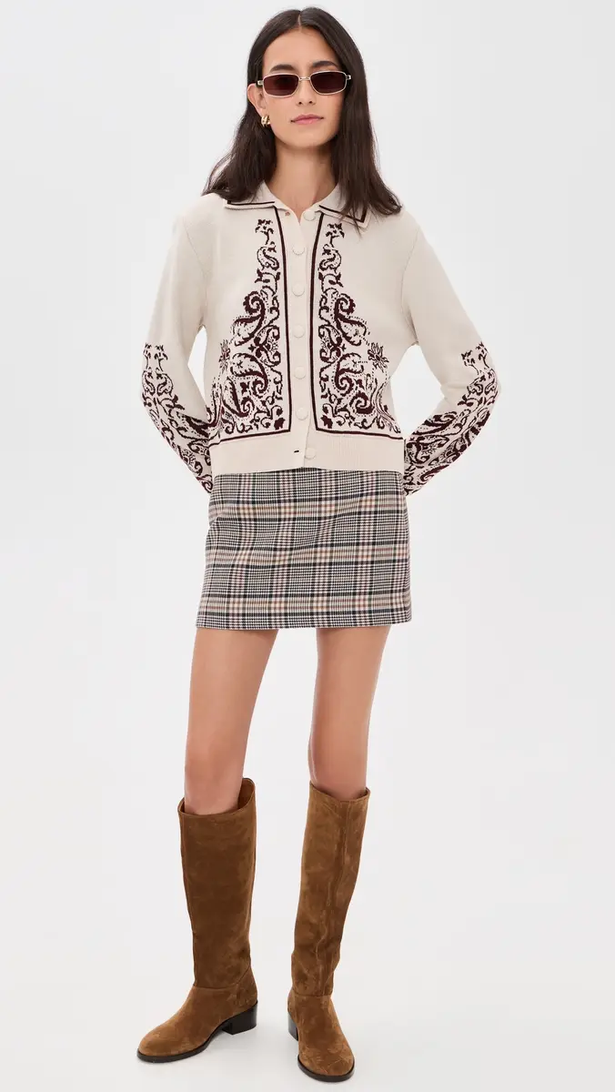 Dress To Jacquard Knit Cardigan | Thumbnail 5 Dress To Jacquard Knit Cardigan | Thumbnail 5