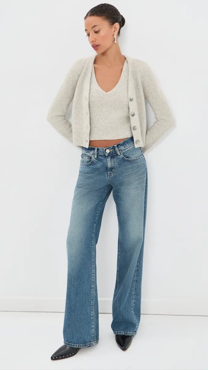 Brandon Maxwell The Reese V-Neck Knit Tank | Thumbnail 5 Brandon Maxwell The Reese V-Neck Knit Tank | Thumbnail 5