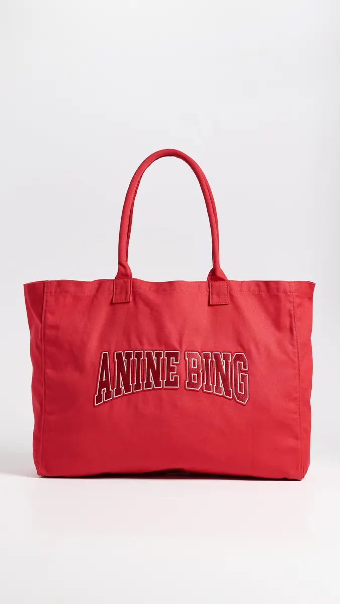 Anine Bing Leo Canvas Tote | Thumbnail 2 Anine Bing Leo Canvas Tote | Thumbnail 2
