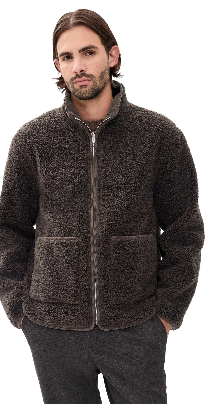 Wax London Killick Reversible Fleece Jacket