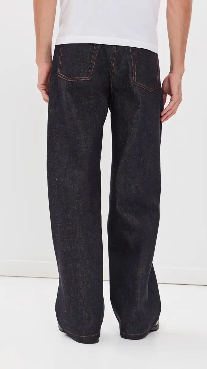 AMI Baggy Fit Jeans | Thumbnail 3 AMI Baggy Fit Jeans | Thumbnail 3