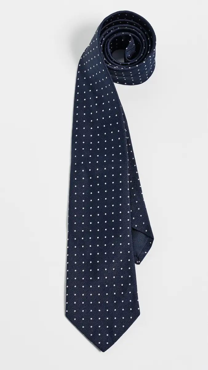 Polo Ralph Lauren Polka Dot Silk Repp Tie | Thumbnail 2