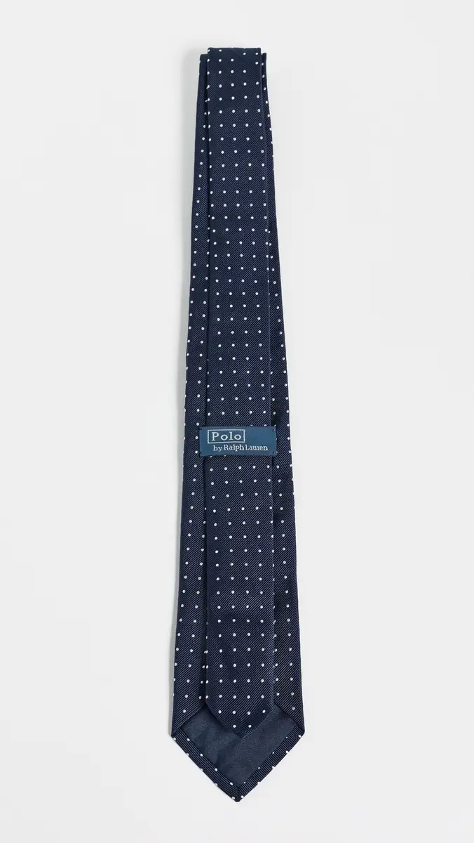 Polo Ralph Lauren Polka Dot Silk Repp Tie | Thumbnail 5