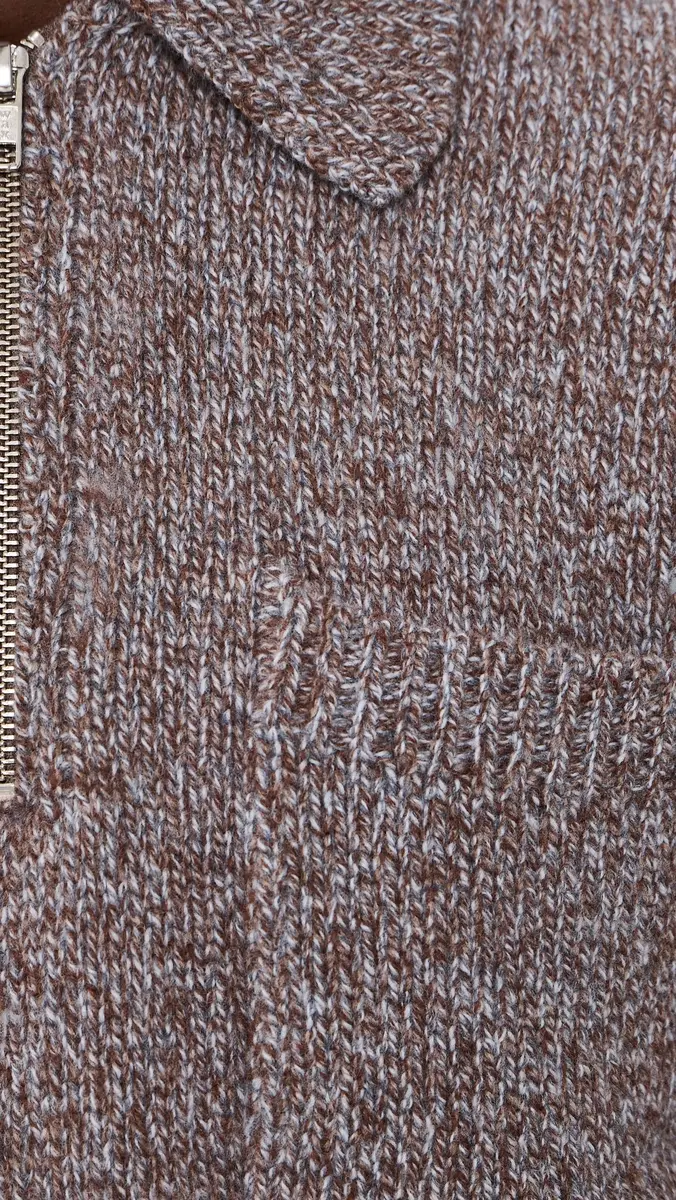 Wax London Alpha Zip Polo Sweater | Thumbnail 6 Wax London Alpha Zip Polo Sweater | Thumbnail 6