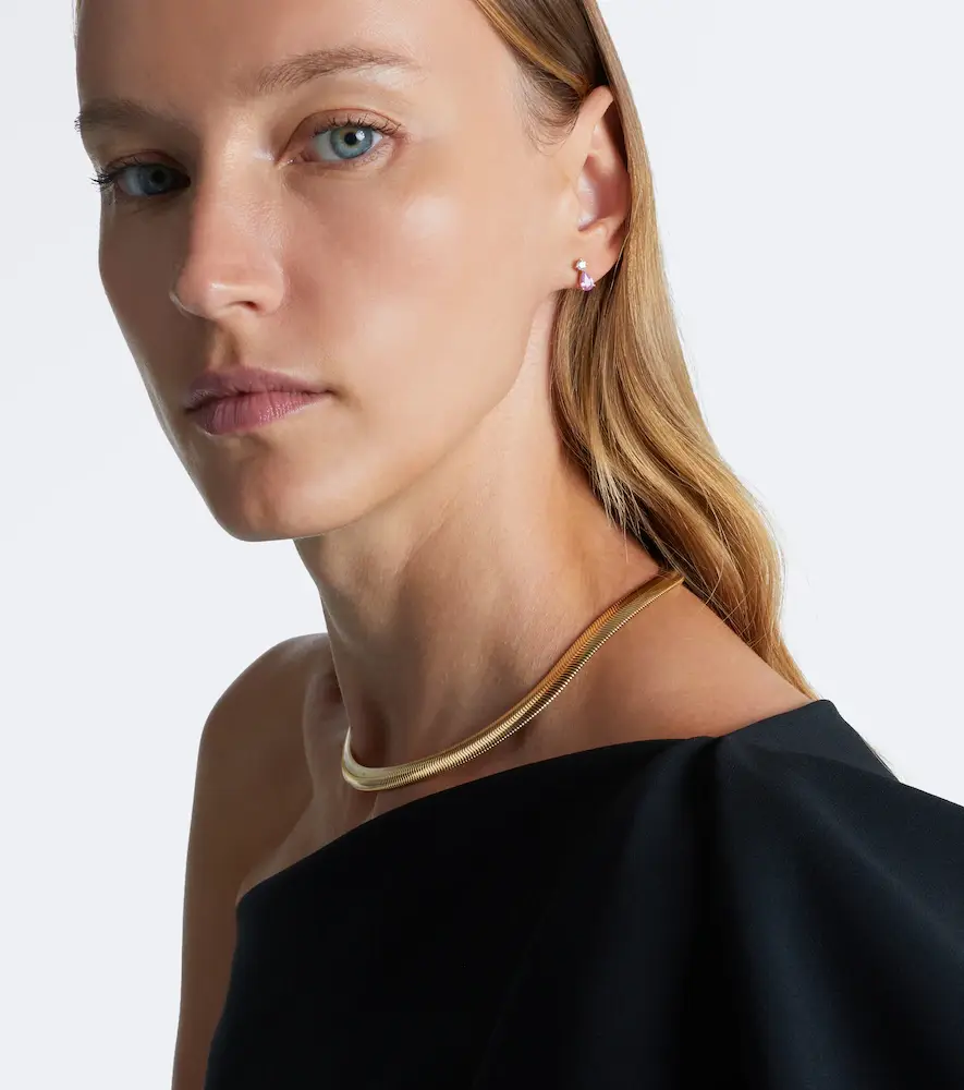 Nikos Koulis Feelings 18kt yellow and white gold necklace with diamonds | Thumbnail 4