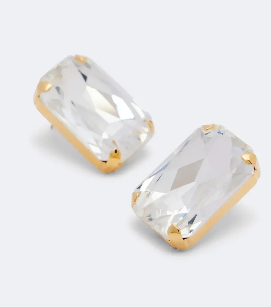 Jennifer Behr Edna embellished earrings | Thumbnail 2 Jennifer Behr Edna embellished earrings | Thumbnail 2