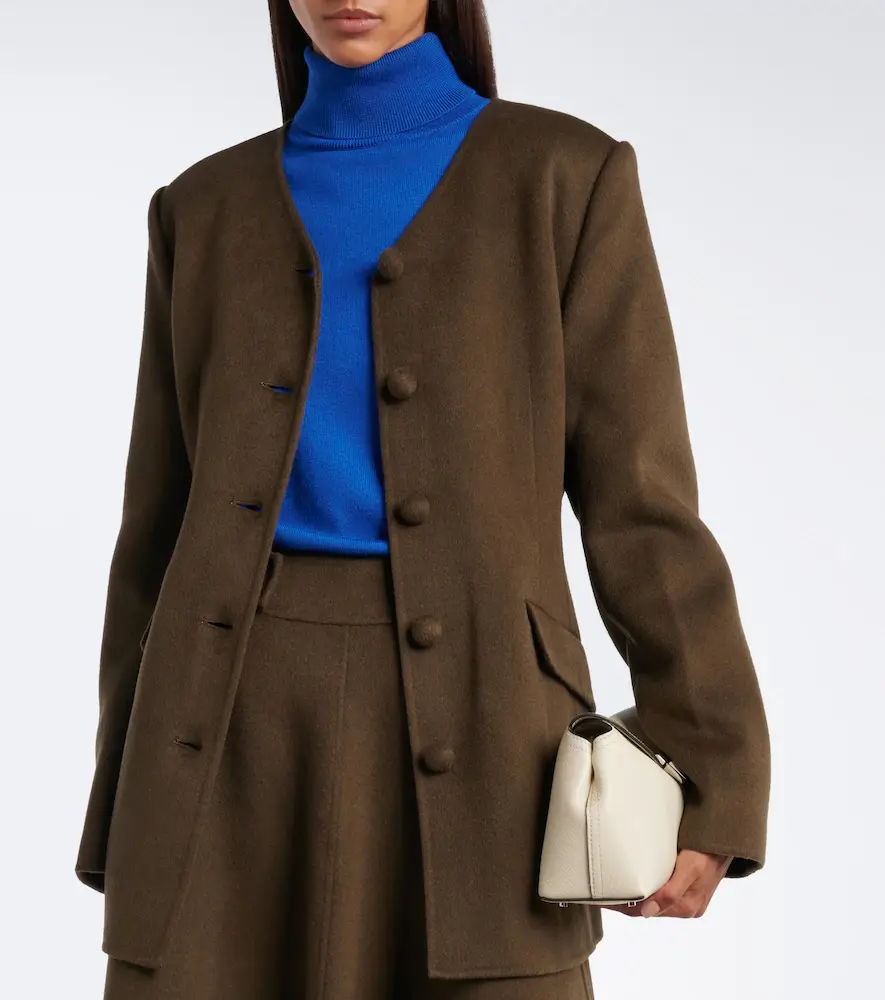 Lisa Yang Wool and cashmere blazer | Thumbnail 4