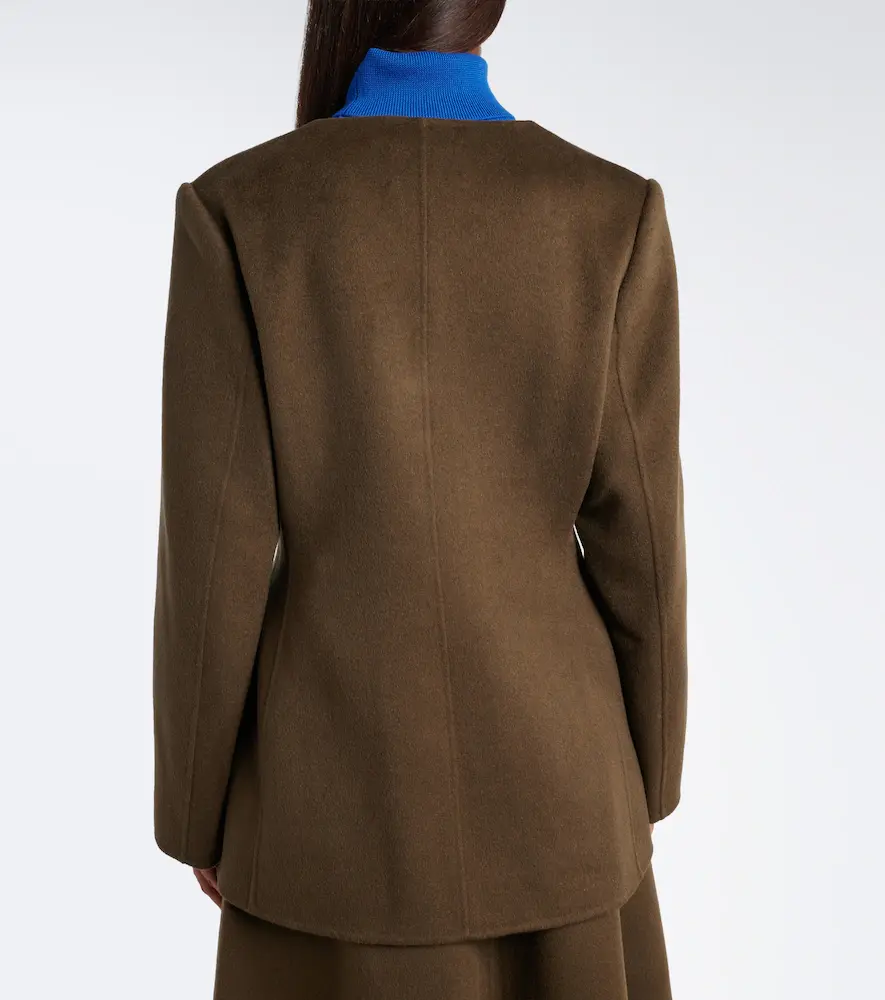 Lisa Yang Wool and cashmere blazer | Thumbnail 5