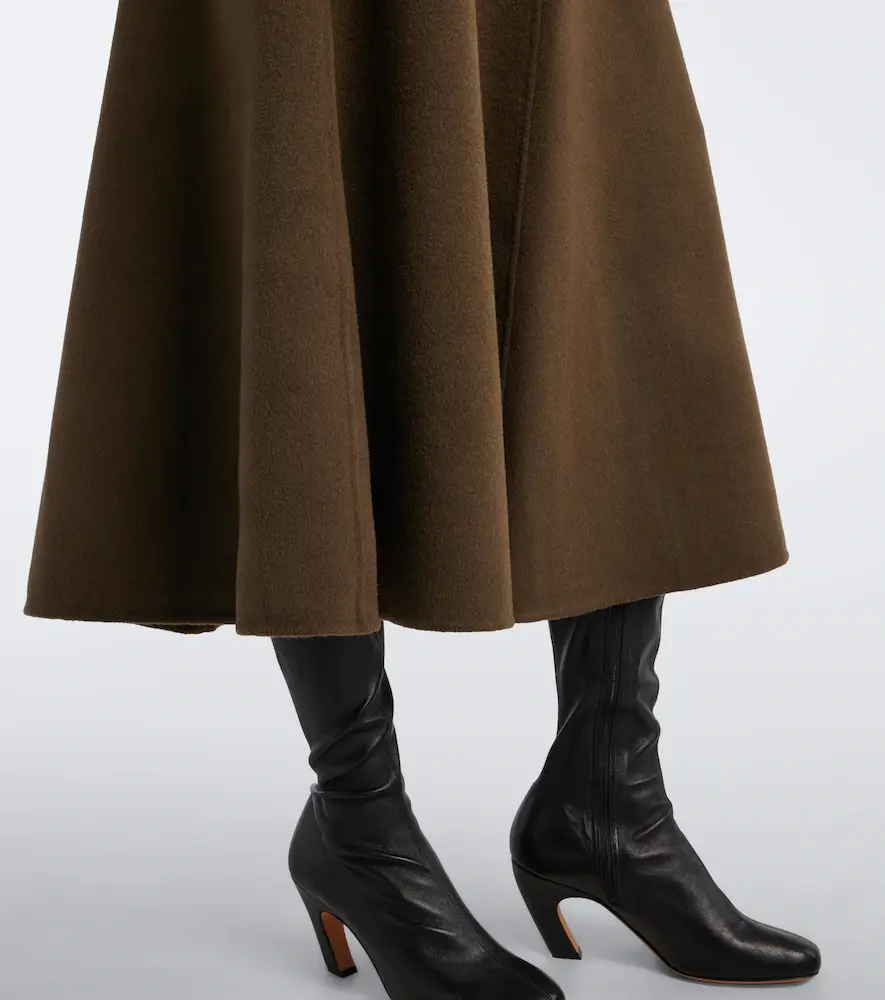 Lisa Yang Doublé wool and cashmere midi skirt | Thumbnail 5 Lisa Yang Doublé wool and cashmere midi skirt | Thumbnail 5