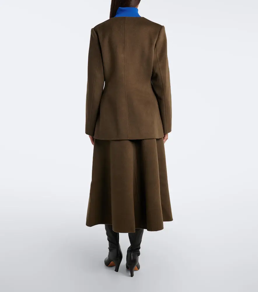 Lisa Yang Doublé wool and cashmere midi skirt | Thumbnail 6 Lisa Yang Doublé wool and cashmere midi skirt | Thumbnail 6