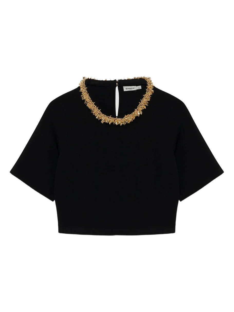 Simkhai Nuria Compact Knit Top