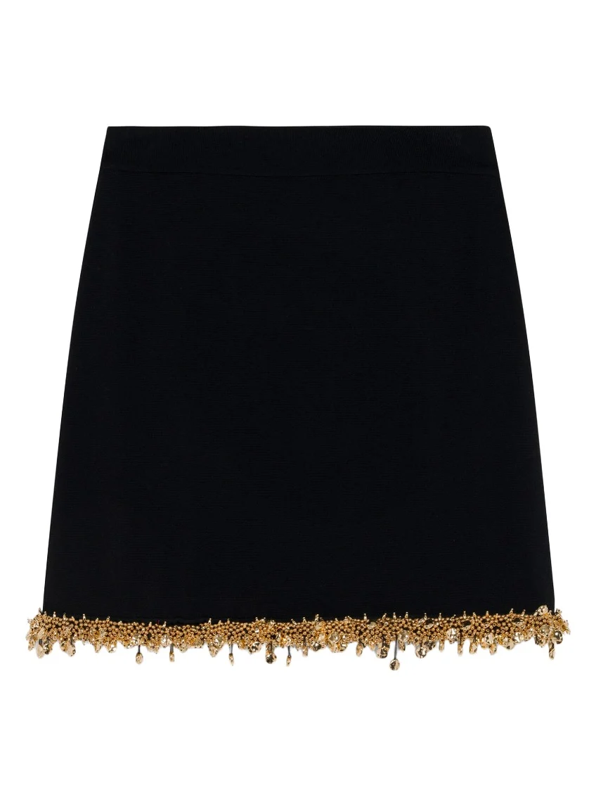 Wendy Compact Knit Mini Skirt