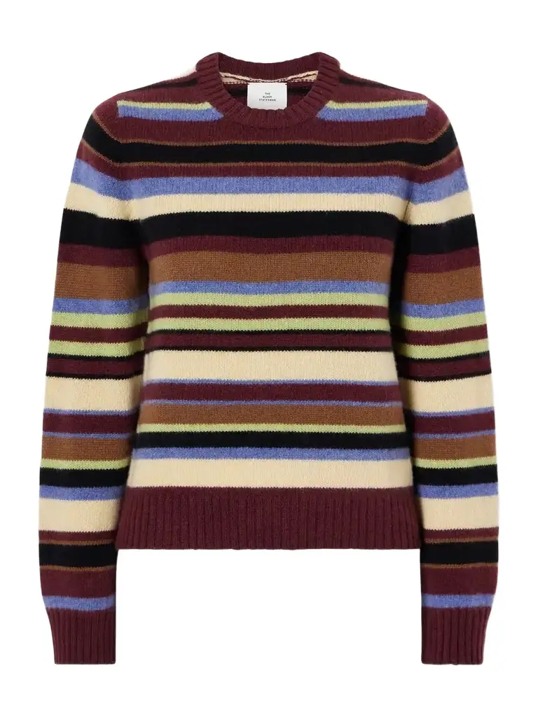 Elena Striped Cashmere Sweater Elena Striped Cashmere Sweater