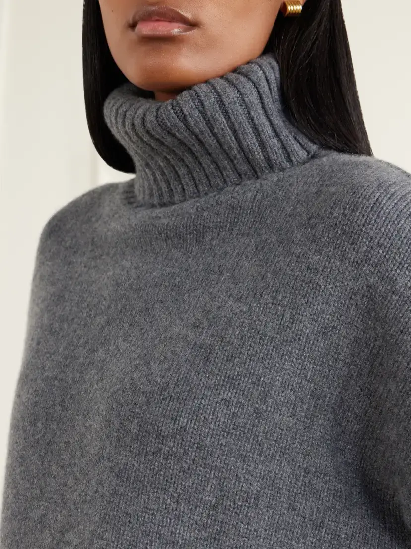 Extreme Cashmere Crop Xtra Cashmere Turtleneck | Thumbnail 5 Extreme Cashmere Crop Xtra Cashmere Turtleneck | Thumbnail 5