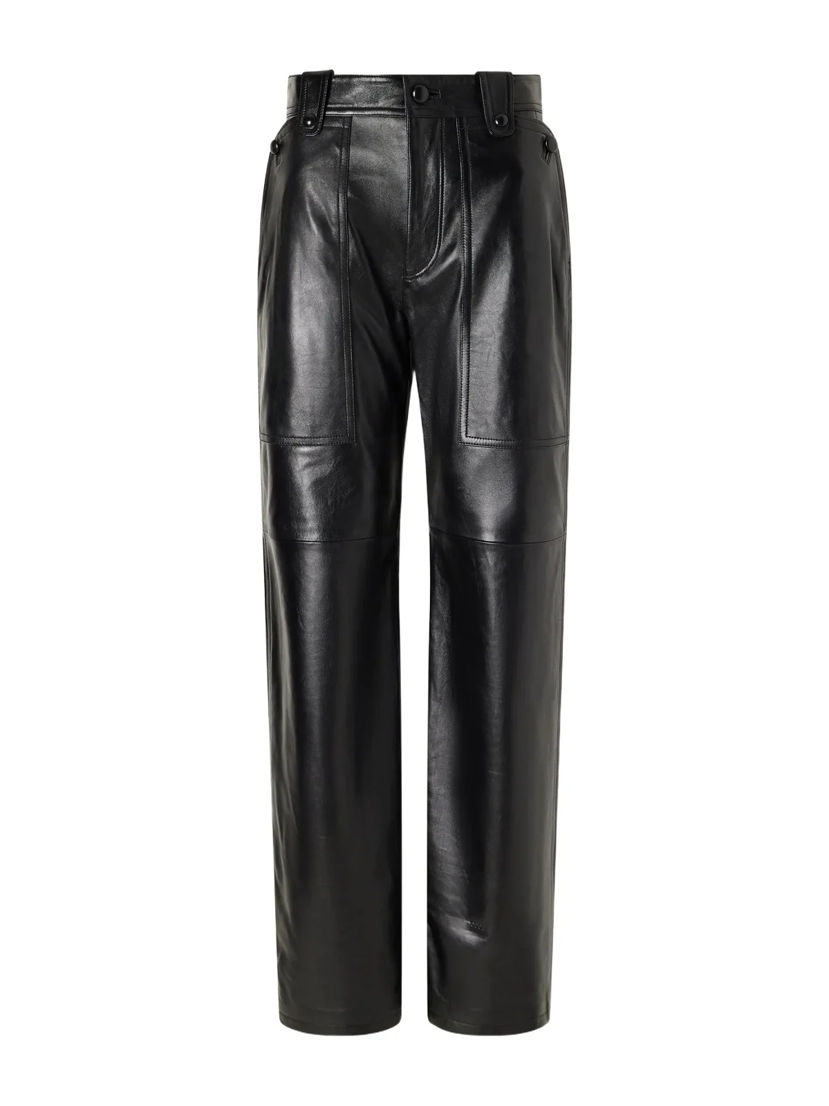 Valka Leather Wide-leg Pants Valka Leather Wide-leg Pants