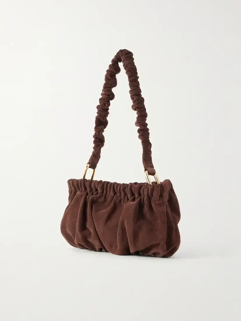 Marni Suede Shoulder Bag | Thumbnail 4 Marni Suede Shoulder Bag | Thumbnail 4
