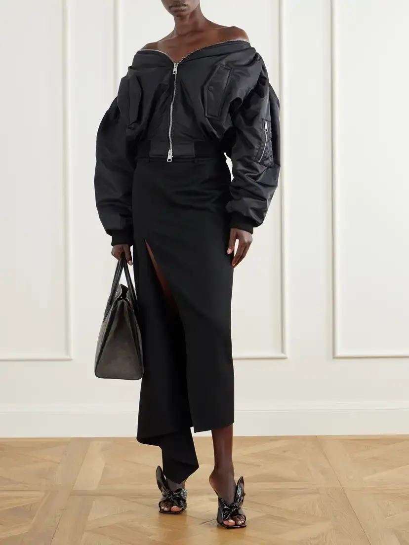 Givenchy Antigona Leather-trimmed Suede Tote | Thumbnail 3
