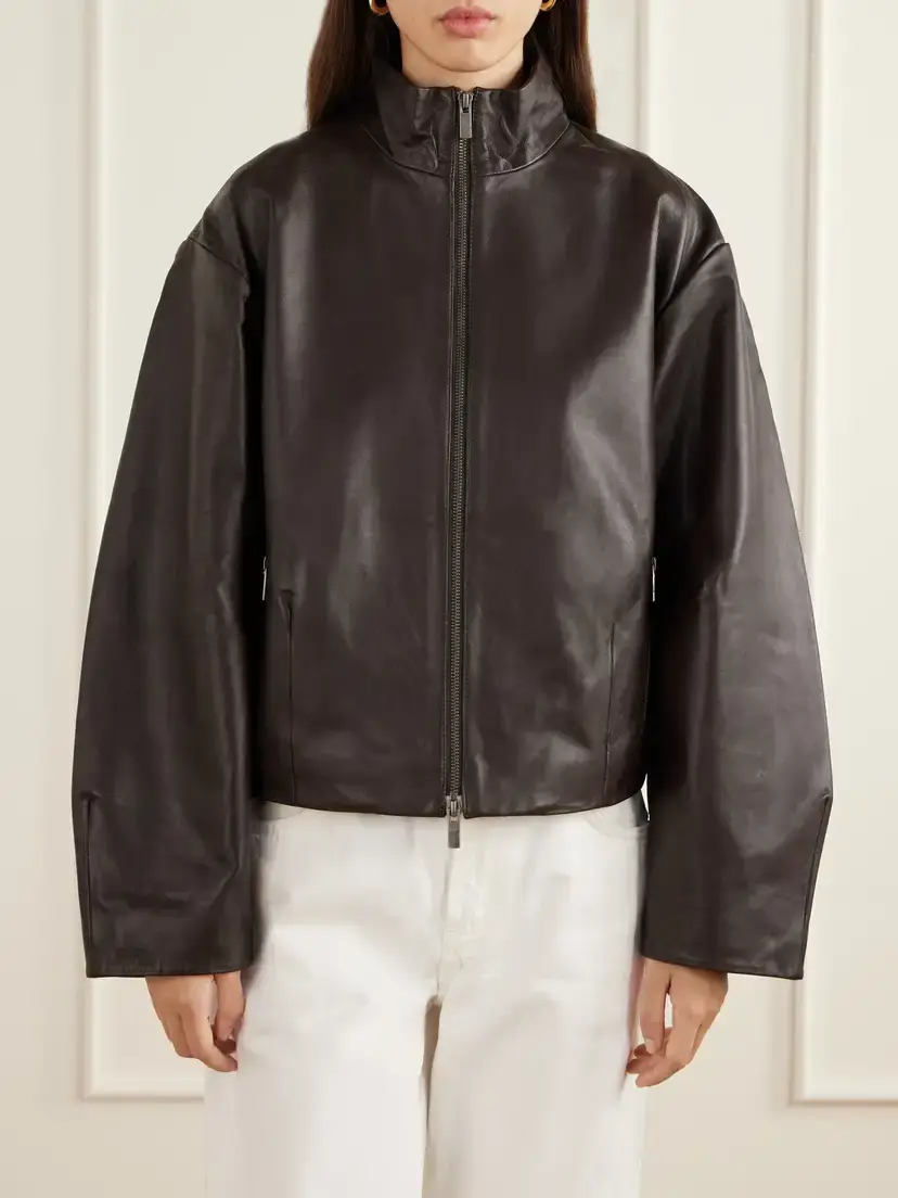 St. Agni Cocoon Leather Jacket | Thumbnail 3 St. Agni Cocoon Leather Jacket | Thumbnail 3