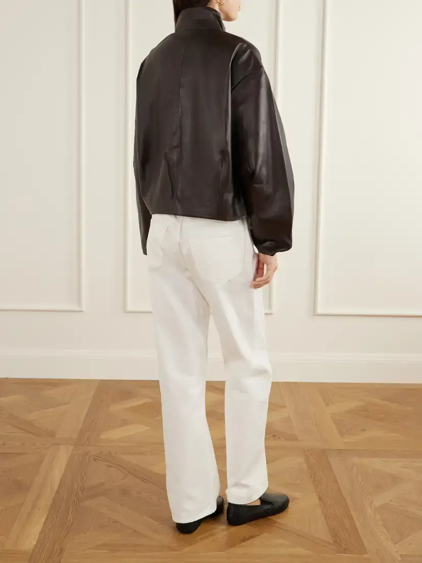 St. Agni Cocoon Leather Jacket | Thumbnail 4 St. Agni Cocoon Leather Jacket | Thumbnail 4