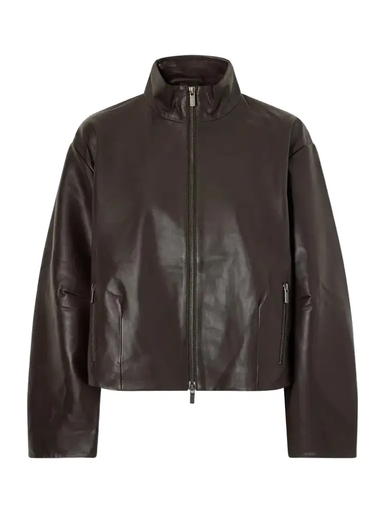 Cocoon Leather Jacket