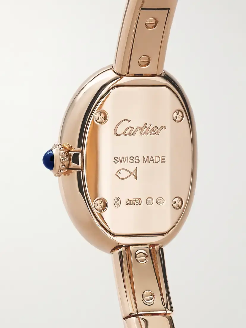 Cartier Baignoire Mini 18-karat Rose Gold Watch | Thumbnail 4