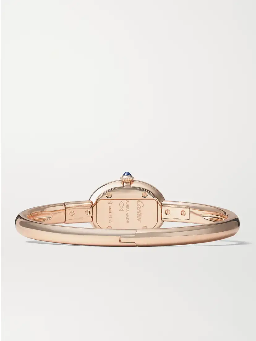 Cartier Baignoire Mini 18-karat Rose Gold Watch | Thumbnail 6