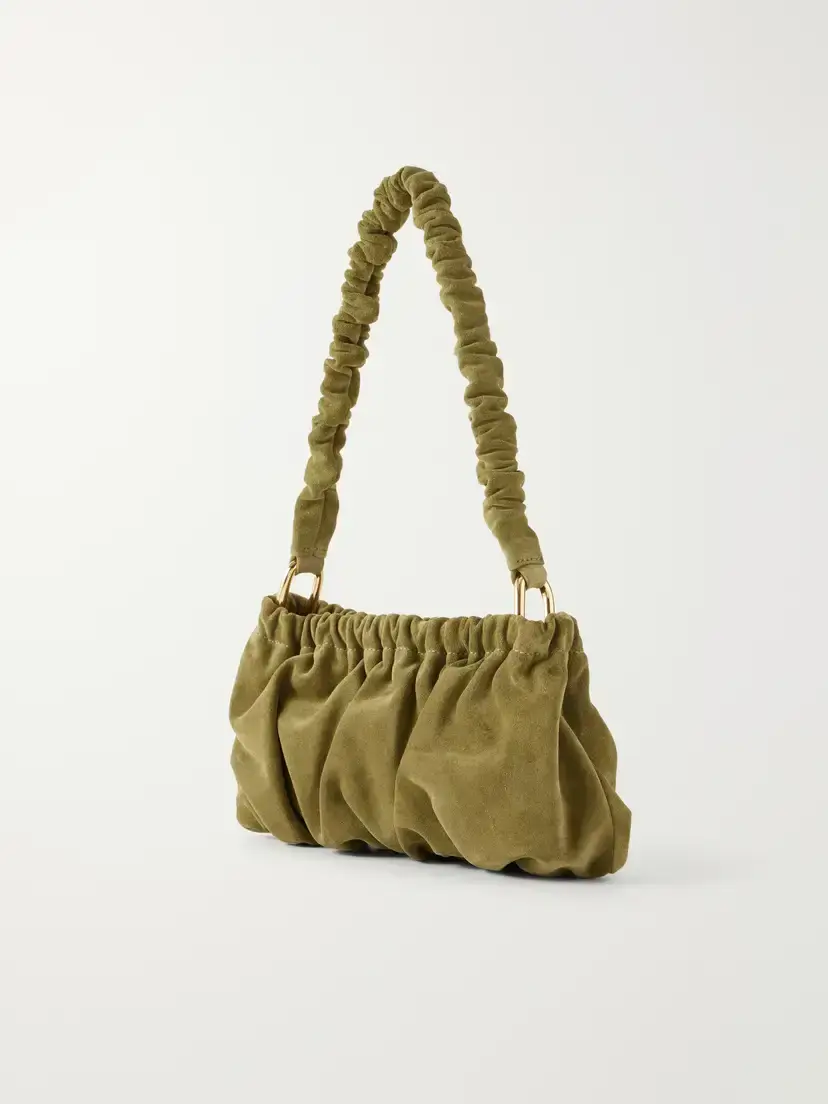 Marni Suede Shoulder Bag | Thumbnail 4 Marni Suede Shoulder Bag | Thumbnail 4