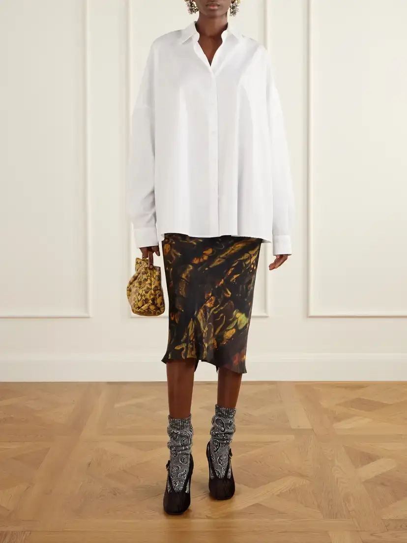Dries Van Noten Casia Cotton-poplin Shirt | Thumbnail 2