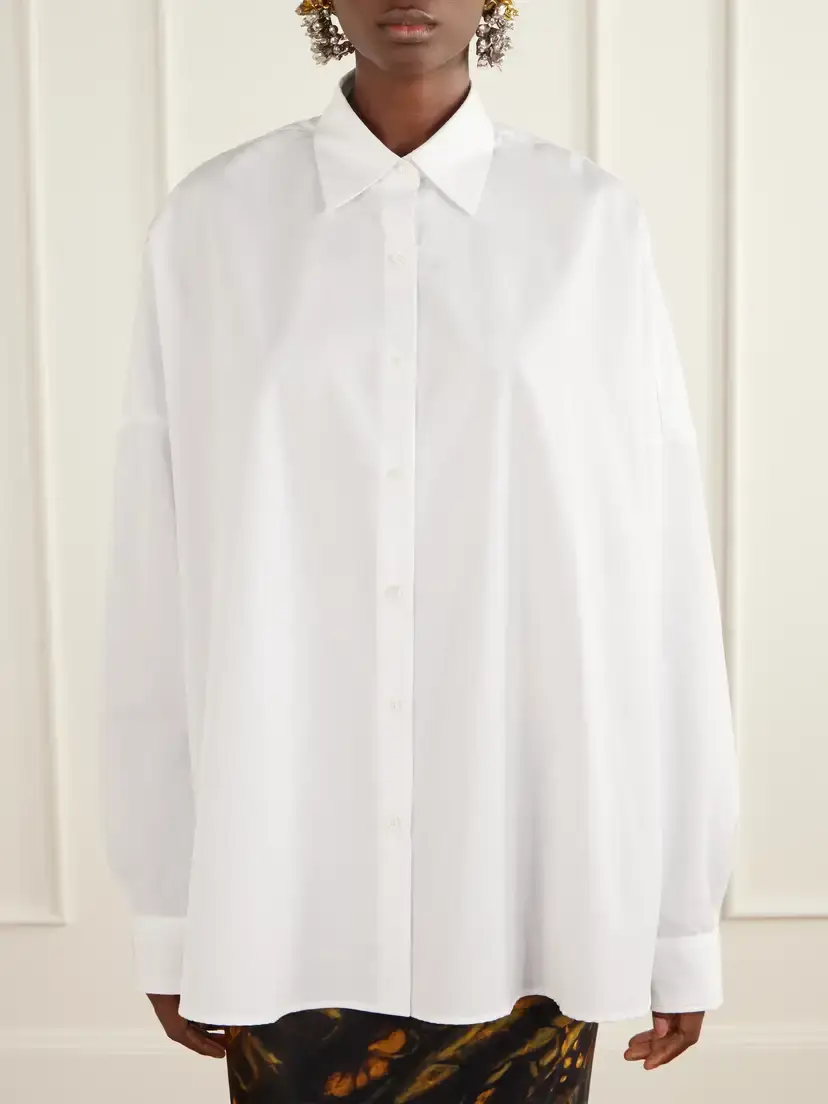 Dries Van Noten Casia Cotton-poplin Shirt | Thumbnail 3