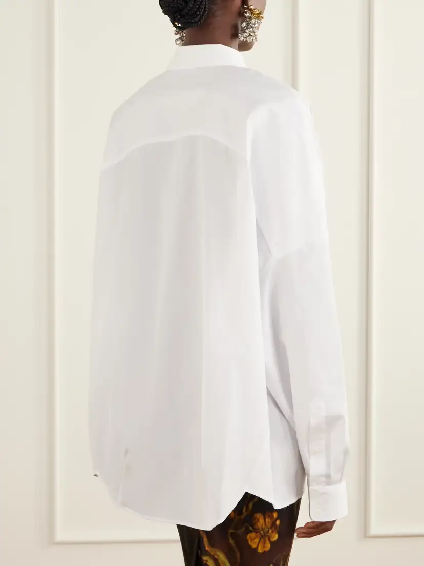 Dries Van Noten Casia Cotton-poplin Shirt | Thumbnail 4