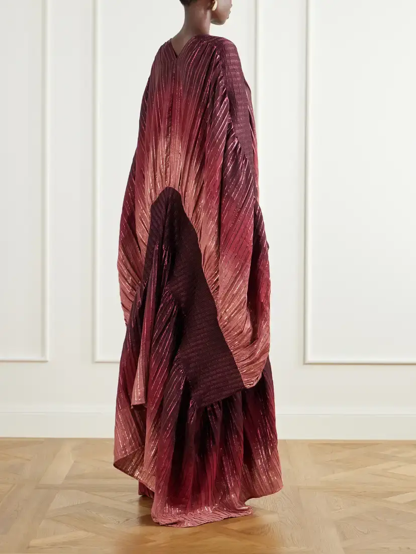 Dima Ayad Plissé Lurex Gown | Thumbnail 3 Dima Ayad Plissé Lurex Gown | Thumbnail 3