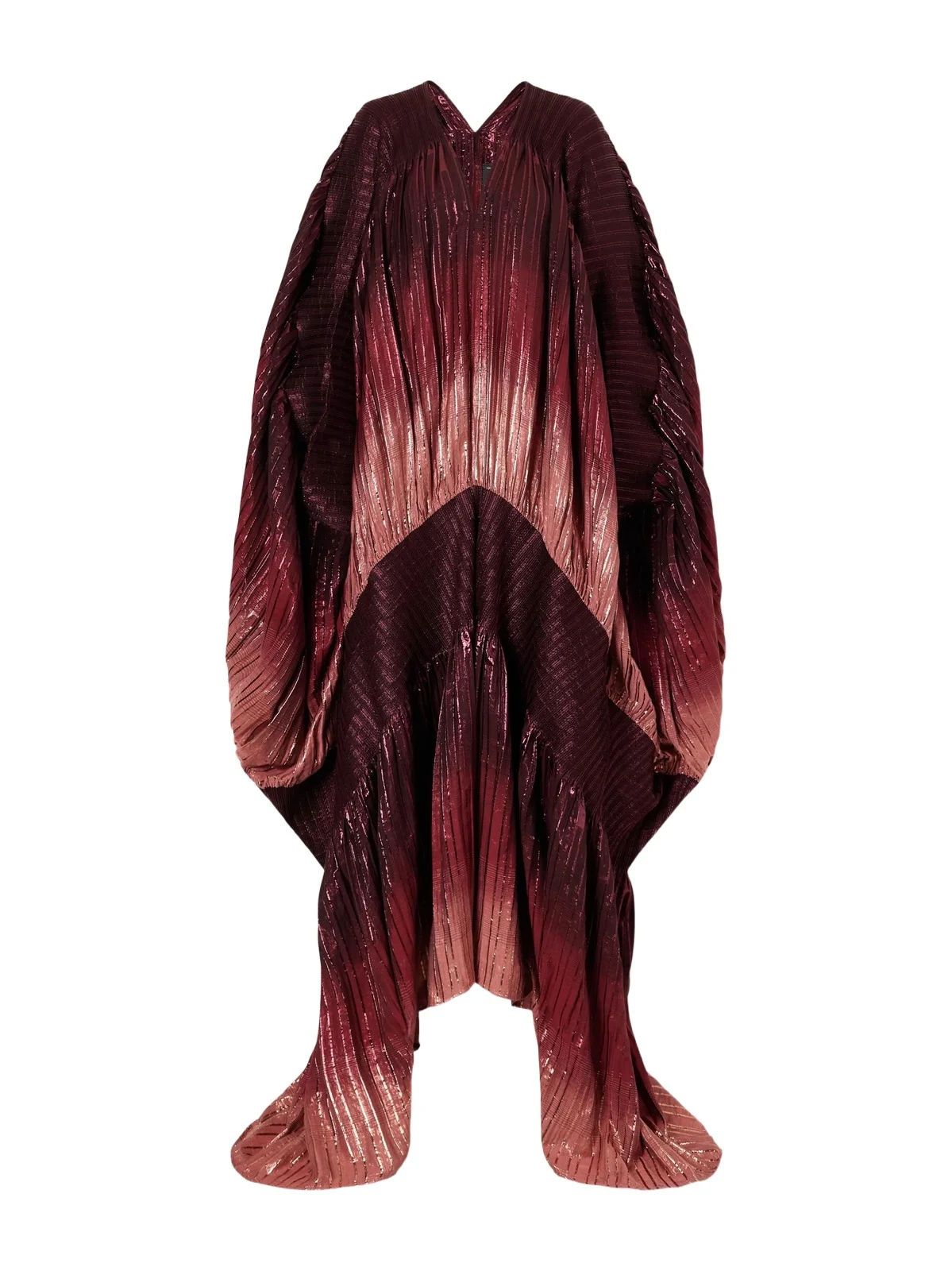 Plissé Lurex Gown Plissé Lurex Gown