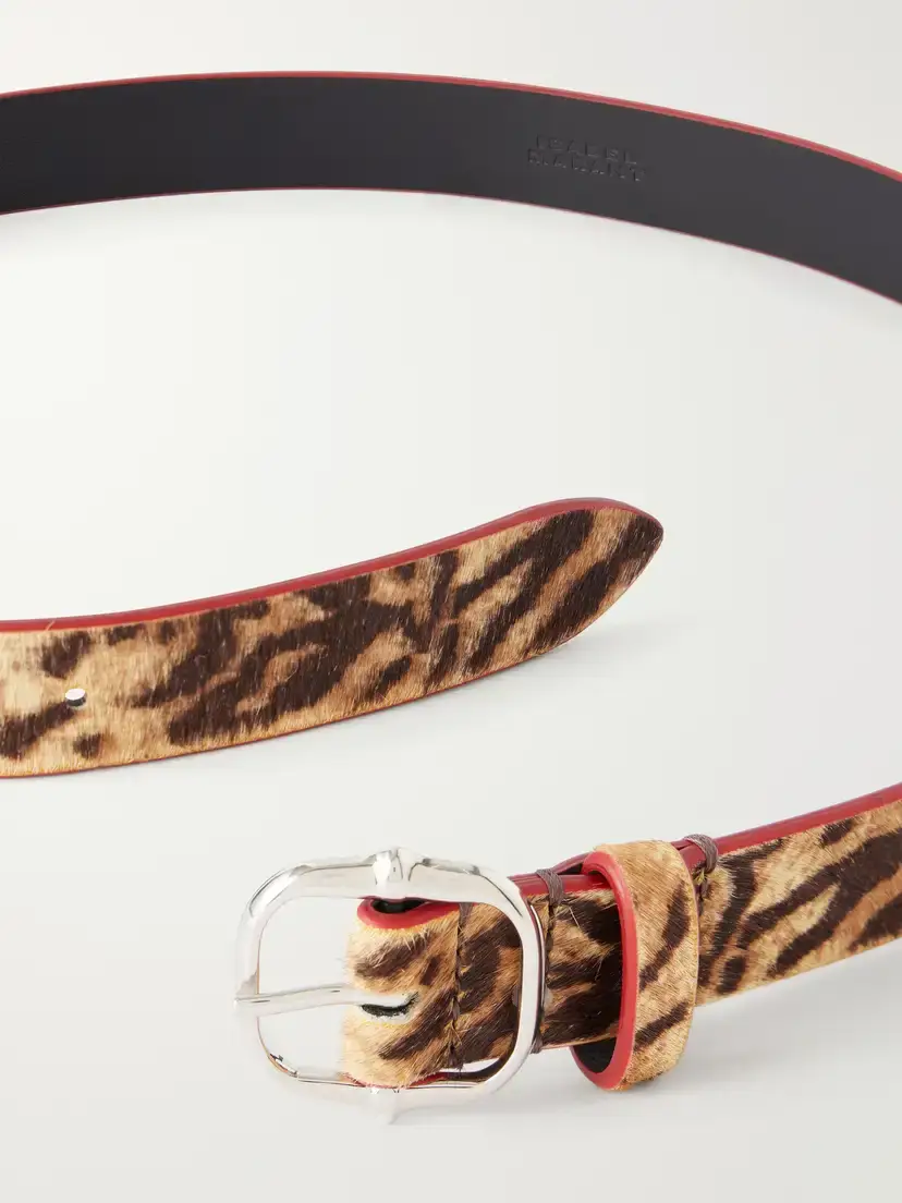 Isabel Marant Depson-gd Leopard-print Calf Hair Belt | Thumbnail 3 Isabel Marant Depson-gd Leopard-print Calf Hair Belt | Thumbnail 3