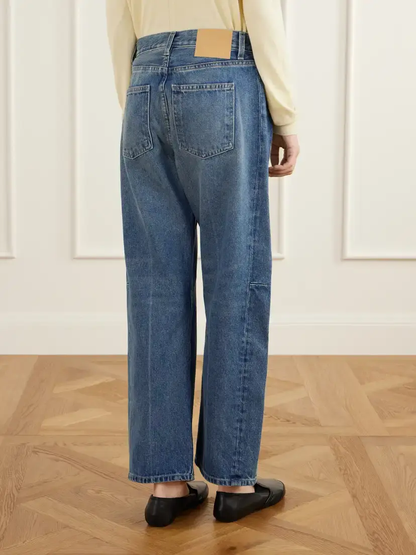 B SIDES Slim Lasso High-rise Wide-leg Jeans | Thumbnail 4 B SIDES Slim Lasso High-rise Wide-leg Jeans | Thumbnail 4