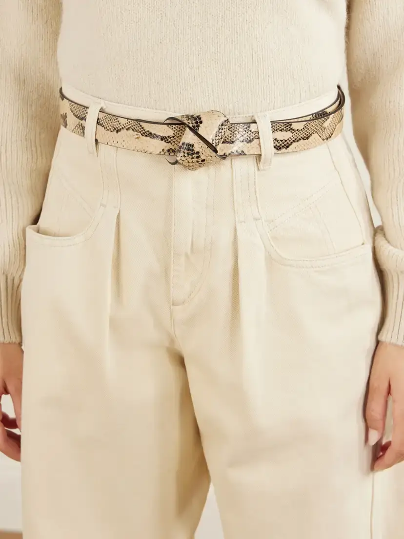 Isabel Marant Lassio Snake-effect Leather Belt | Thumbnail 2 Isabel Marant Lassio Snake-effect Leather Belt | Thumbnail 2