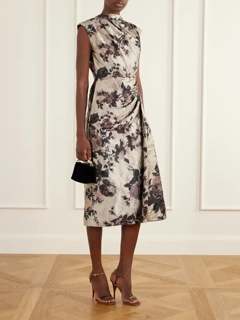 Erdem Bloom Micro Velvet Top-handle Bag | Thumbnail 3 Erdem Bloom Micro Velvet Top-handle Bag | Thumbnail 3