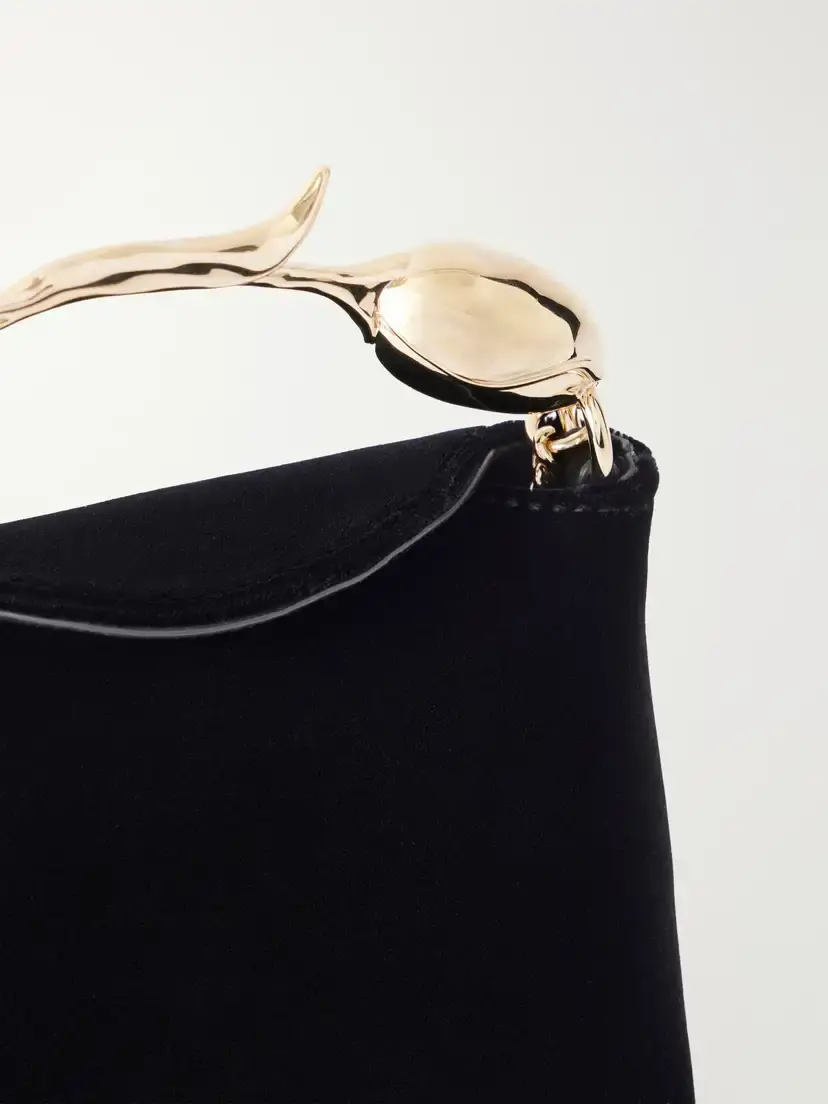 Erdem Bloom Micro Velvet Top-handle Bag | Thumbnail 5 Erdem Bloom Micro Velvet Top-handle Bag | Thumbnail 5