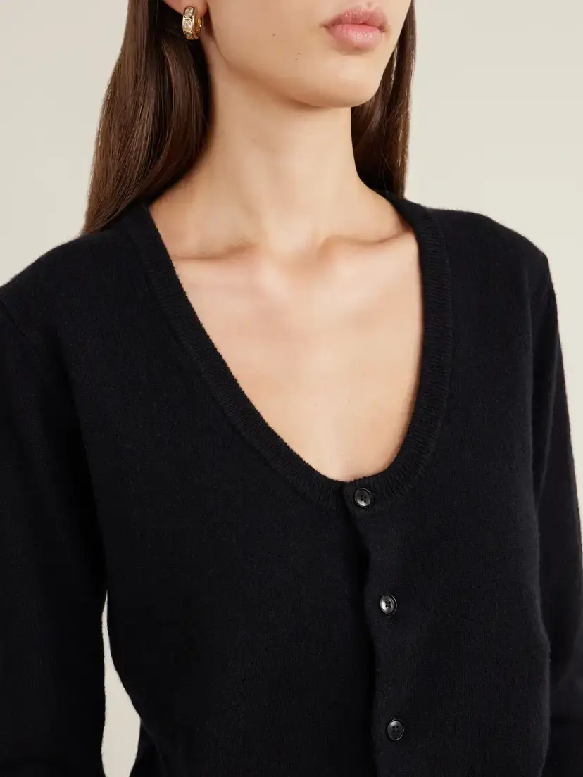 Extreme Cashmere Dorothea Cashmere-knitted Cardigan | Thumbnail 5 Extreme Cashmere Dorothea Cashmere-knitted Cardigan | Thumbnail 5