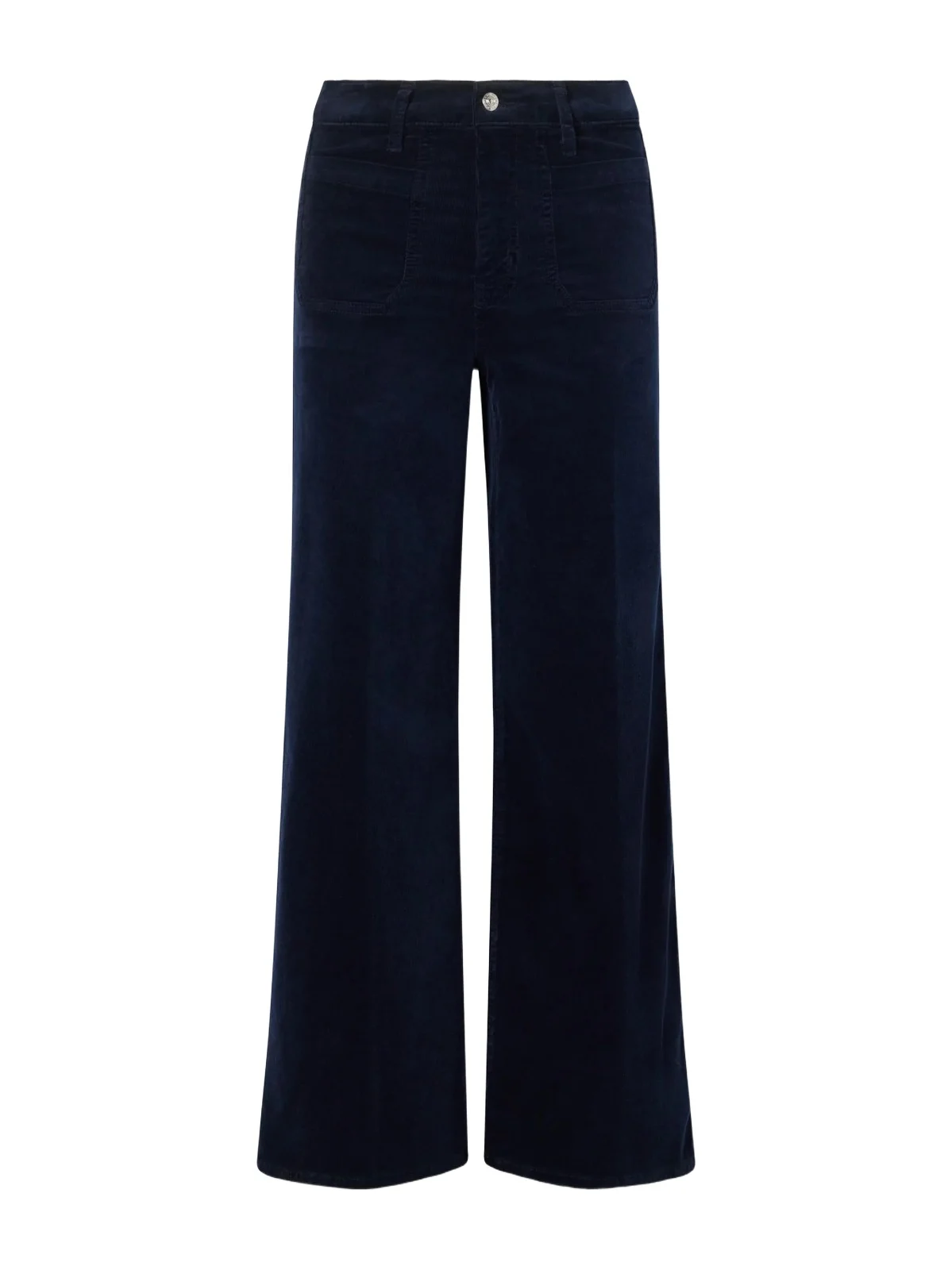 Le Slim Palazzo Shrunken Pocket Corduory High-rise Wide-leg Pants Le Slim Palazzo Shrunken Pocket Corduory High-rise Wide-leg Pants