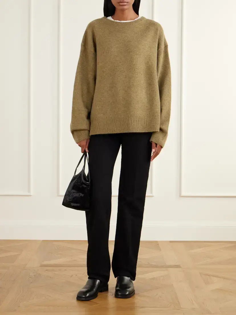 Extreme Cashmere Mike Cashmere-blend Knitted Sweater | Thumbnail 2 Extreme Cashmere Mike Cashmere-blend Knitted Sweater | Thumbnail 2