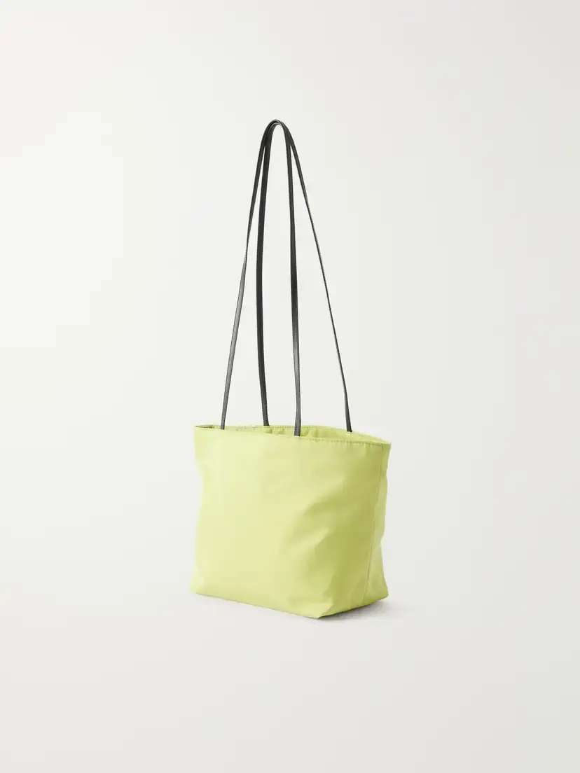 Valesque Leather-trimmed Satin Shoulder Bag | Thumbnail 4