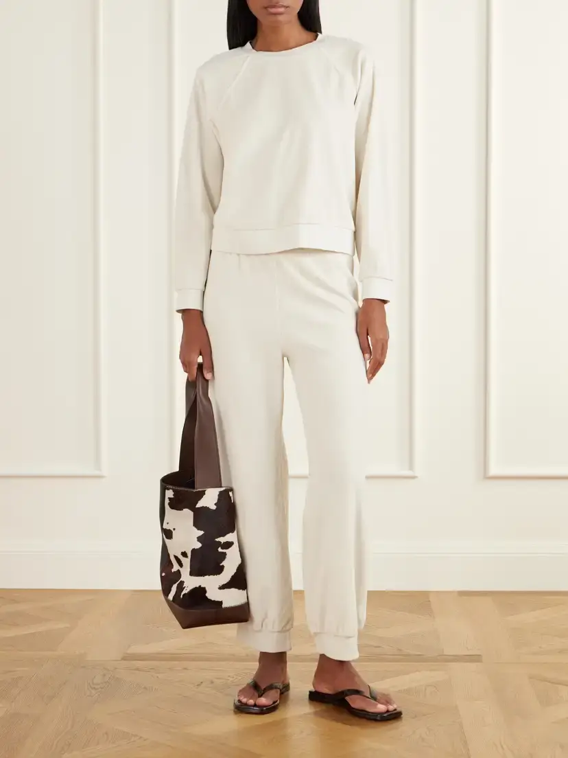 Suzie Kondi Tosk Harem Cotton-blend Velour Tapered Sweatpants | Thumbnail 2 Suzie Kondi Tosk Harem Cotton-blend Velour Tapered Sweatpants | Thumbnail 2