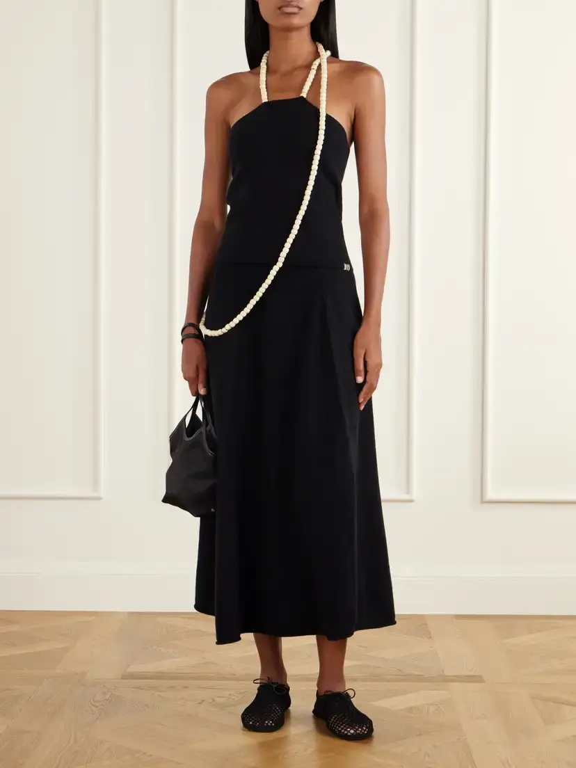 Extreme Cashmere Ease Knit Cashmere-blend Midi Skirt | Thumbnail 2 Extreme Cashmere Ease Knit Cashmere-blend Midi Skirt | Thumbnail 2