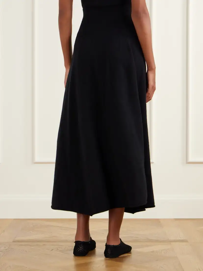 Extreme Cashmere Ease Knit Cashmere-blend Midi Skirt | Thumbnail 4 Extreme Cashmere Ease Knit Cashmere-blend Midi Skirt | Thumbnail 4