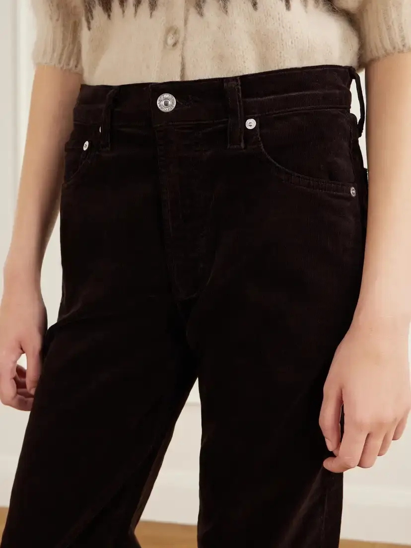 Citizens of Humanity Palma Cotton-blend Corduroy Straight-leg Pants | Thumbnail 5
