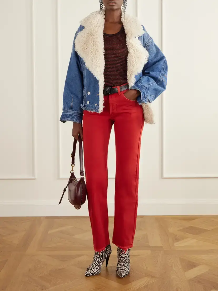 Isabel Marant Daya Mid-rise Straight-leg Jeans | Thumbnail 2 Isabel Marant Daya Mid-rise Straight-leg Jeans | Thumbnail 2