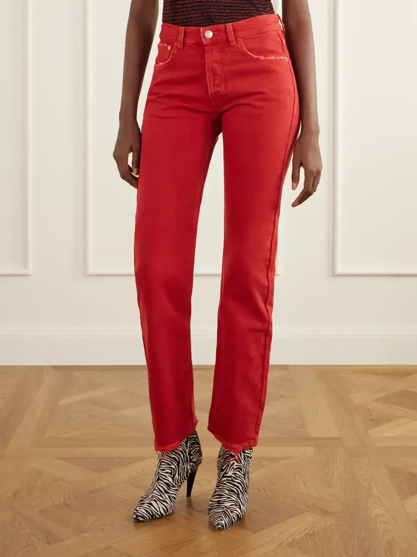 Isabel Marant Daya Mid-rise Straight-leg Jeans | Thumbnail 3 Isabel Marant Daya Mid-rise Straight-leg Jeans | Thumbnail 3