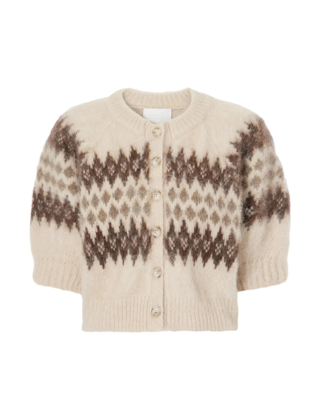 Molly Brushed Alpaca And Wool-blend Cardigan - Neutrals Molly Brushed Alpaca And Wool-blend Cardigan - Neutrals